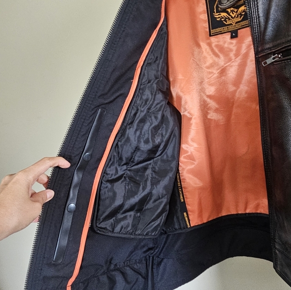 Size L Milwaukee Leather Man jacket - Picture 5 of 9